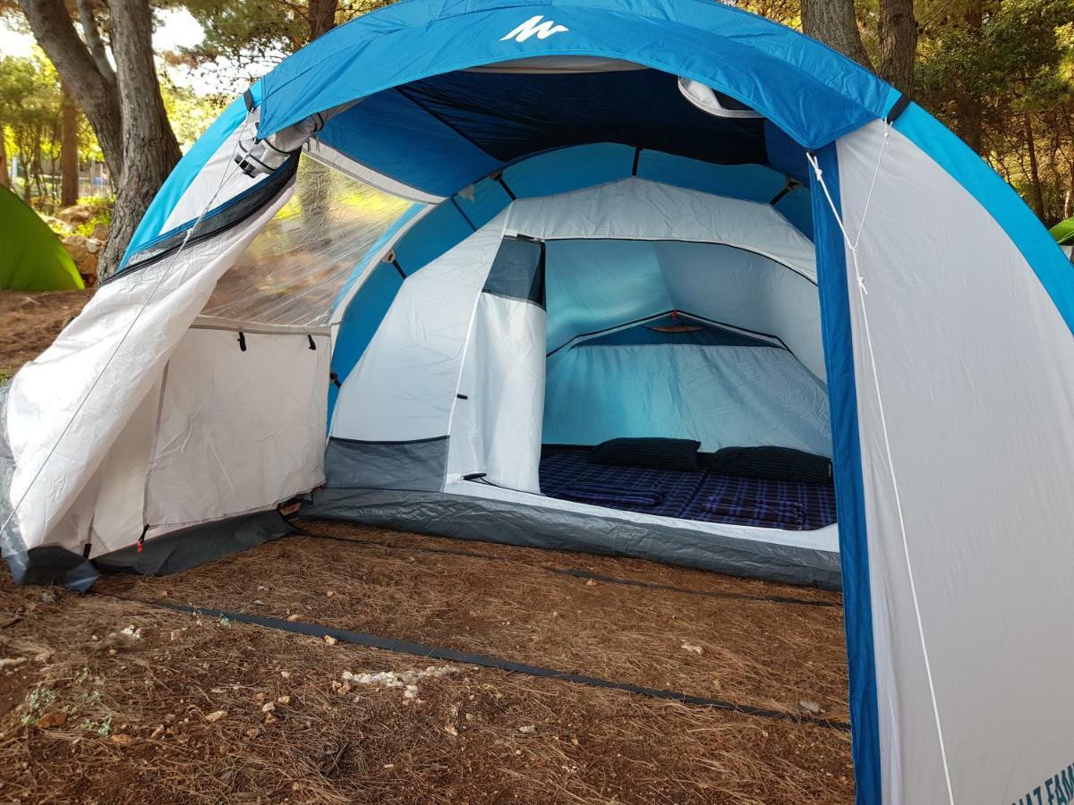 The Sea Cave Camping Himare Esterno foto